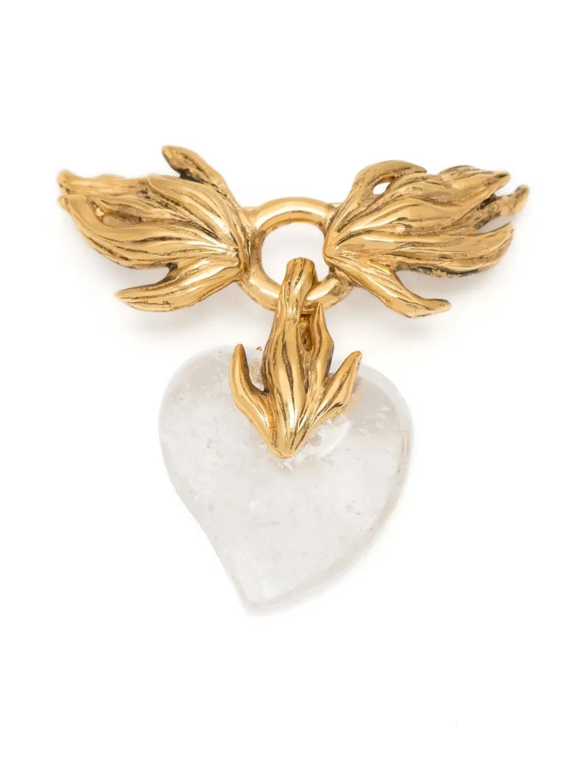 Goossens Golden Heart Brooch