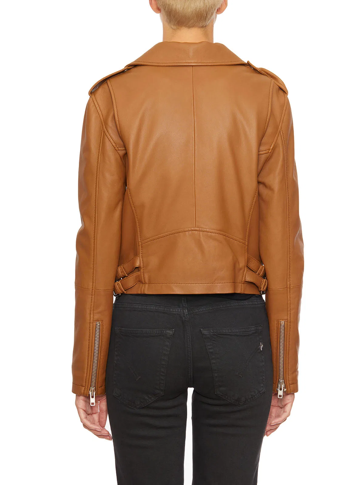 Sword Studded Leather Jacket