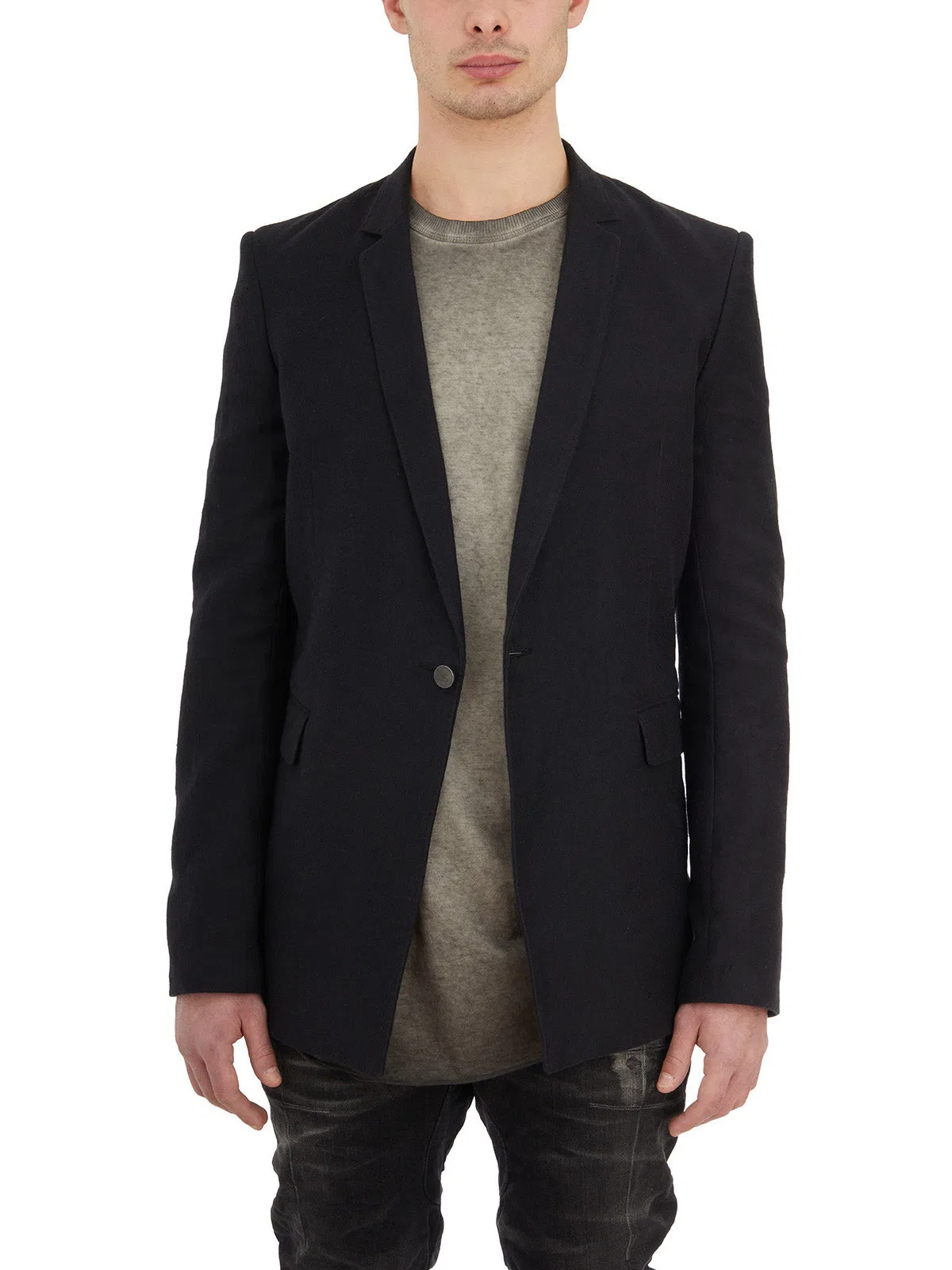 Boris Bidjan Saberi Linen And Cotton Blazer