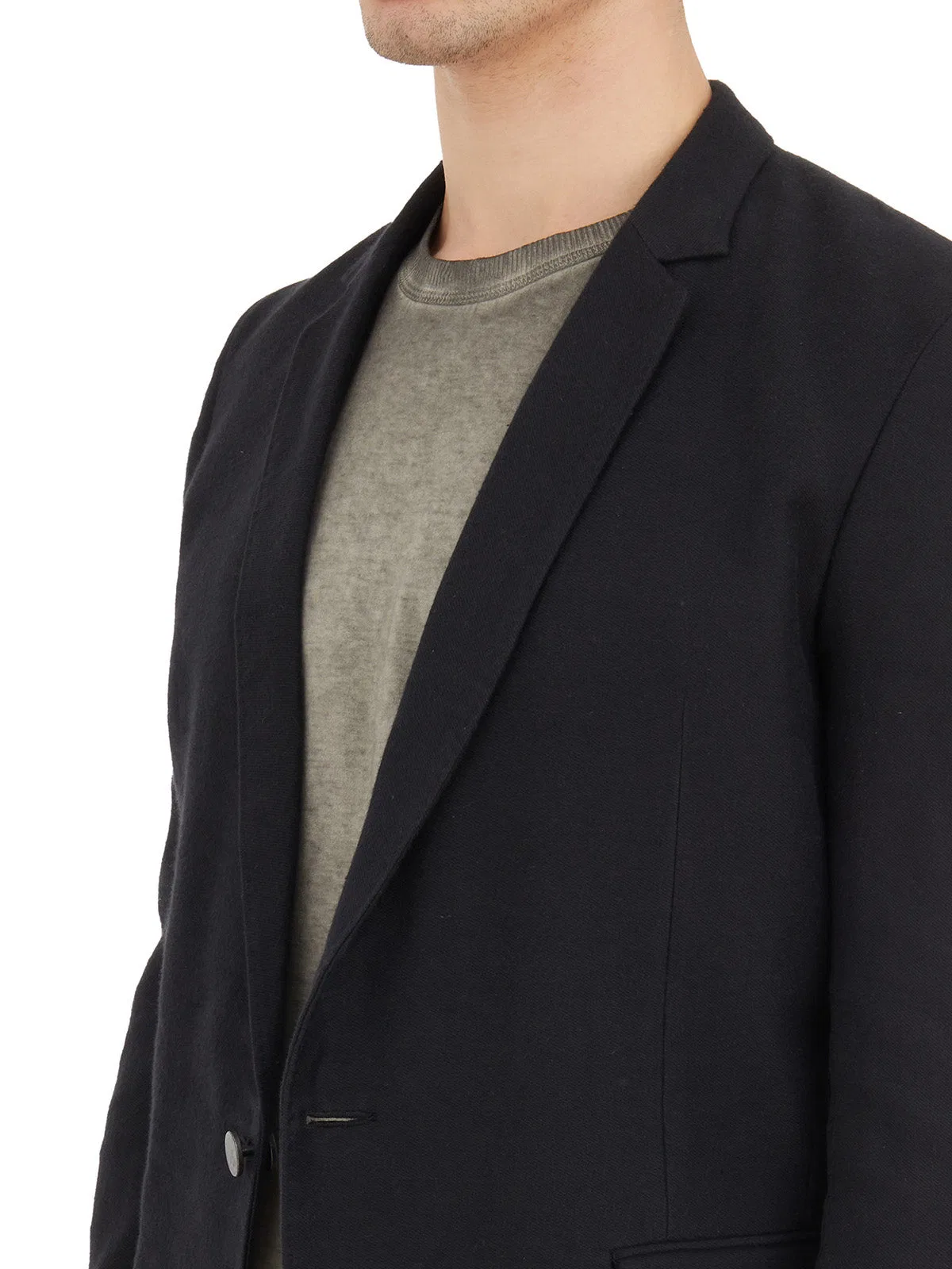 Boris Bidjan Saberi Linen And Cotton Blazer