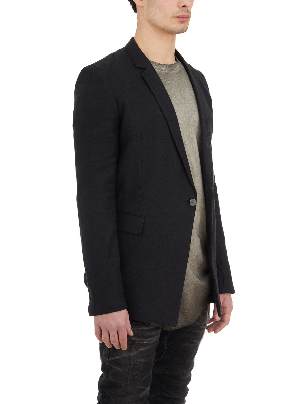Boris Bidjan Saberi Linen And Cotton Blazer