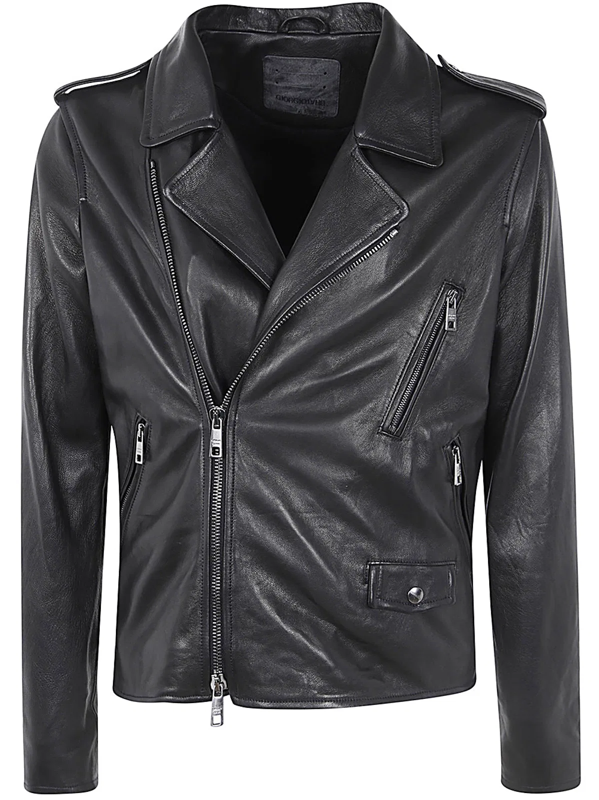 Giorgio Brato Eco Sheepskin Biker Jacket