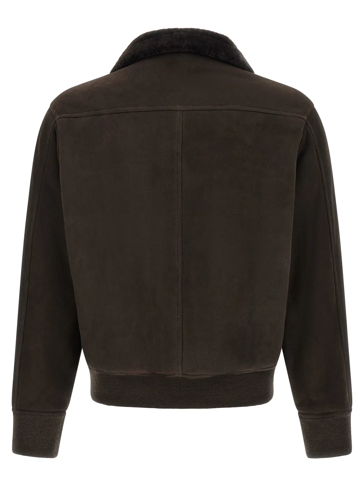 Giorgio Brato Suede Bomber Jacket