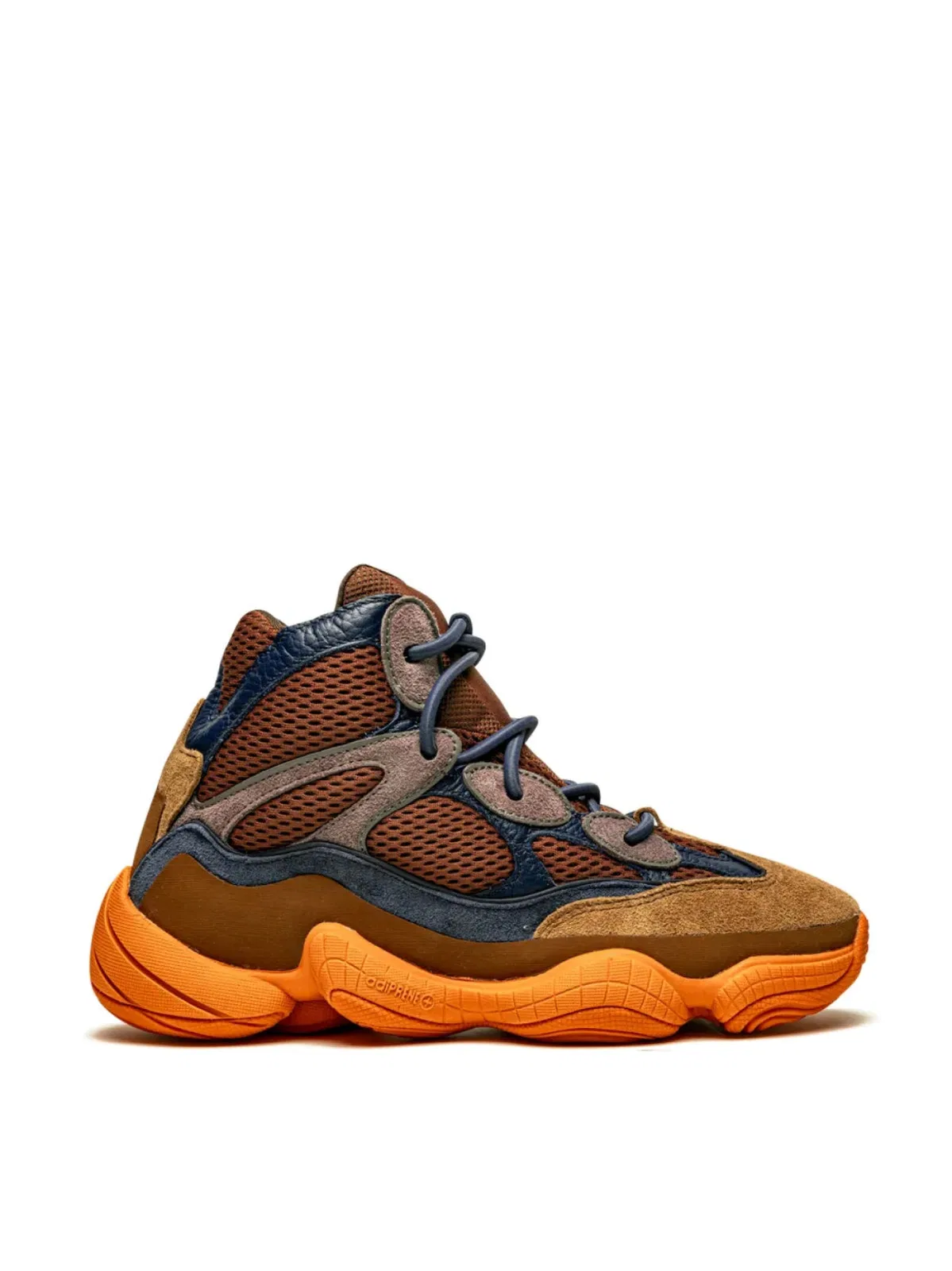 Yeezy Adidas 500 High Tactile Orange Sneakers