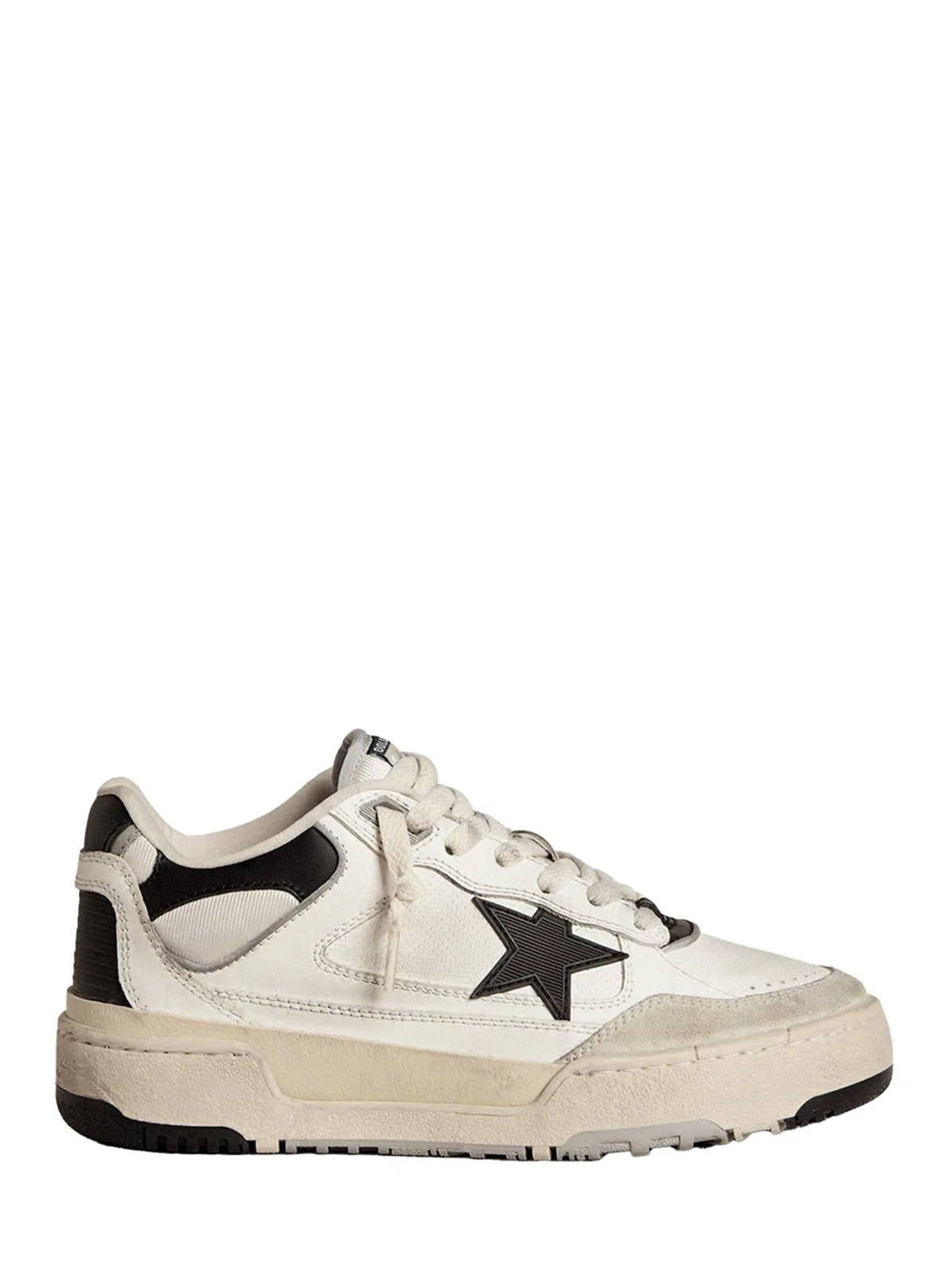 Golden Goose "Forty2" Leather Upper Heel And Spur Sue