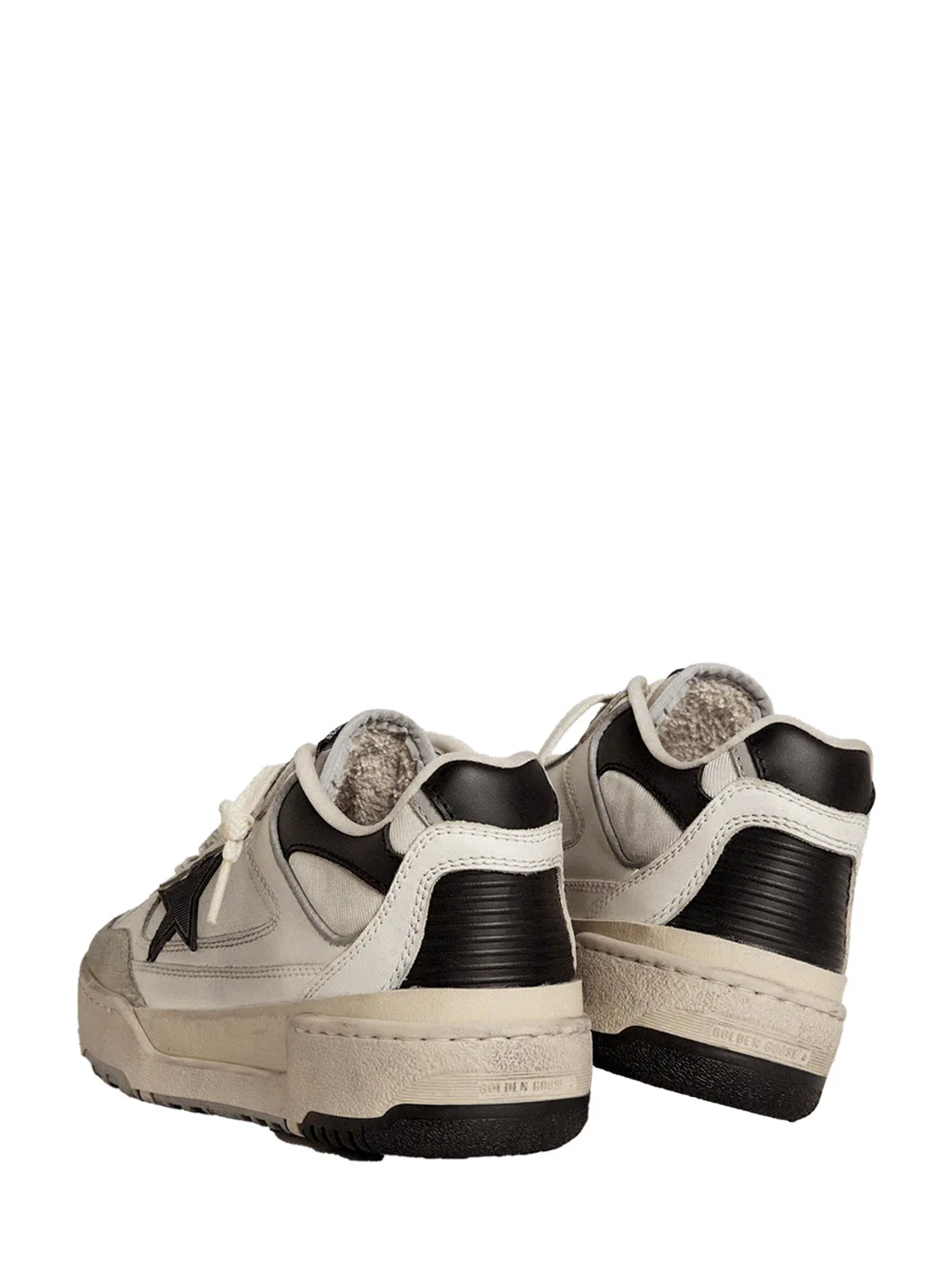 Golden Goose "Forty2" Leather Upper Heel And Spur Sue