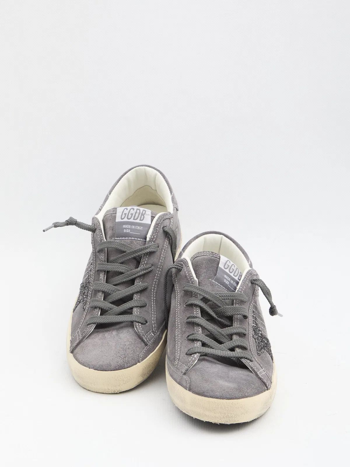 Golden Goose Super Star Suede Upper And Heel Gli