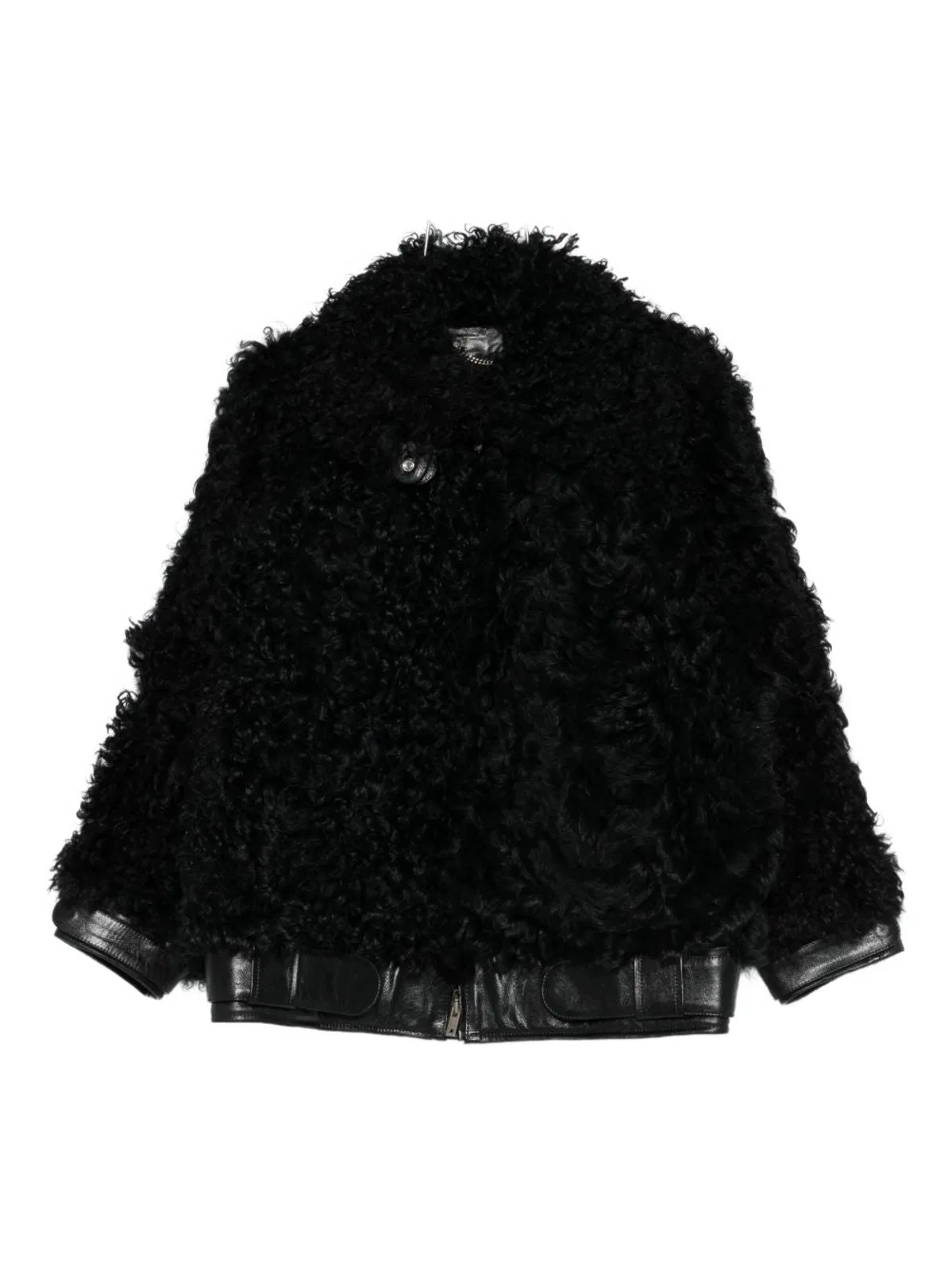 Golden Goose Black Leather Jacket