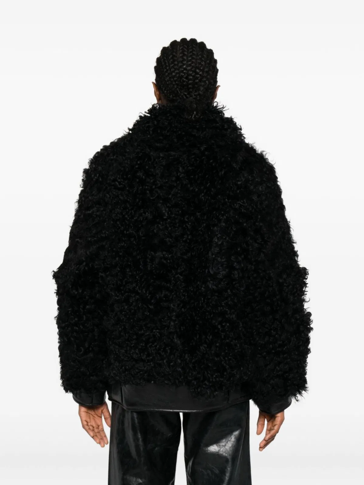 Golden Goose Black Leather Jacket