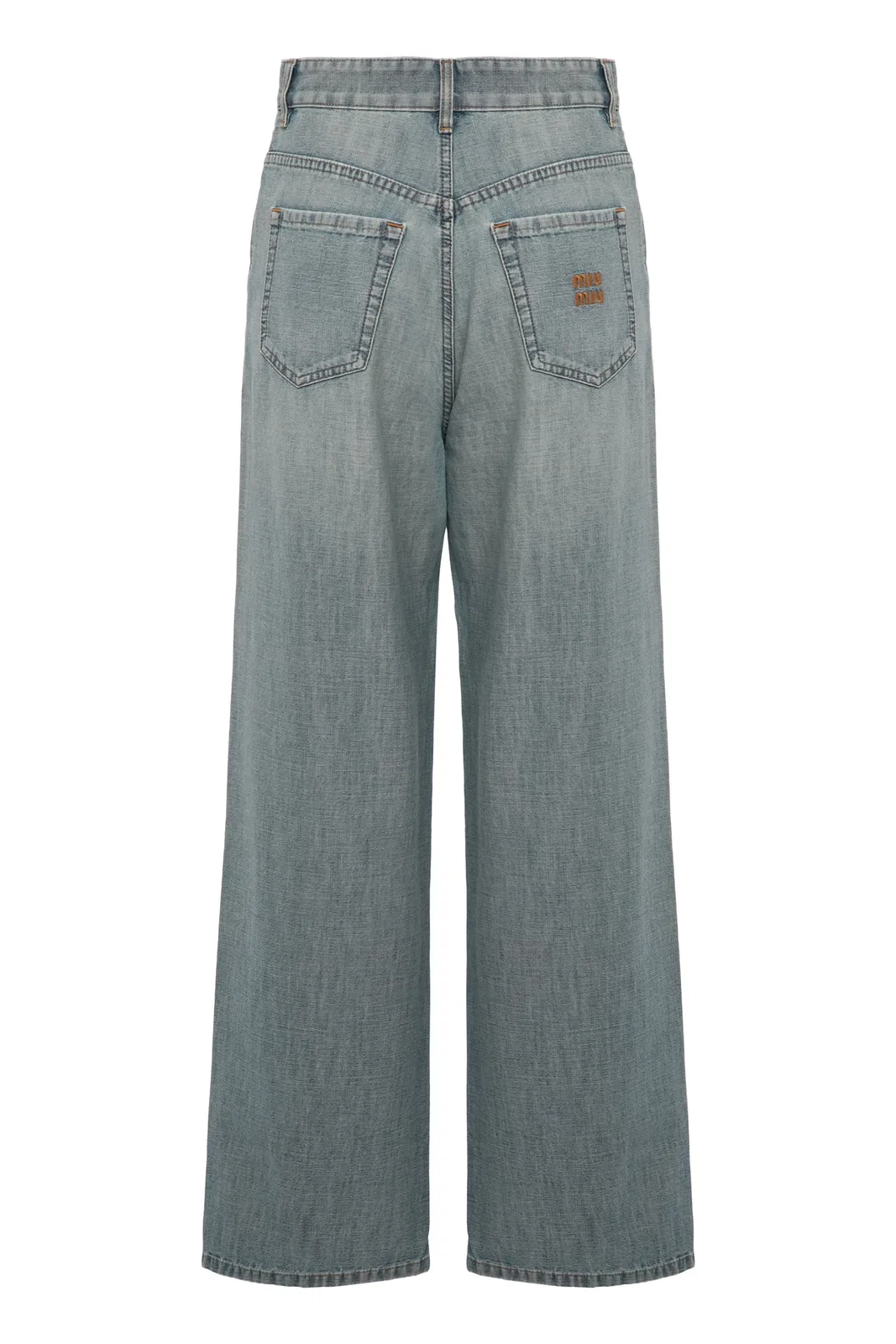 Miu Miu Wide-Leg Jeans With 5 Pockets