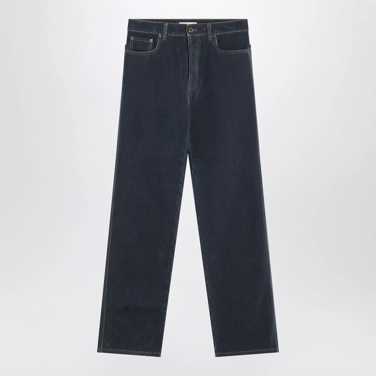 Miu Miu Blue Denim Pants