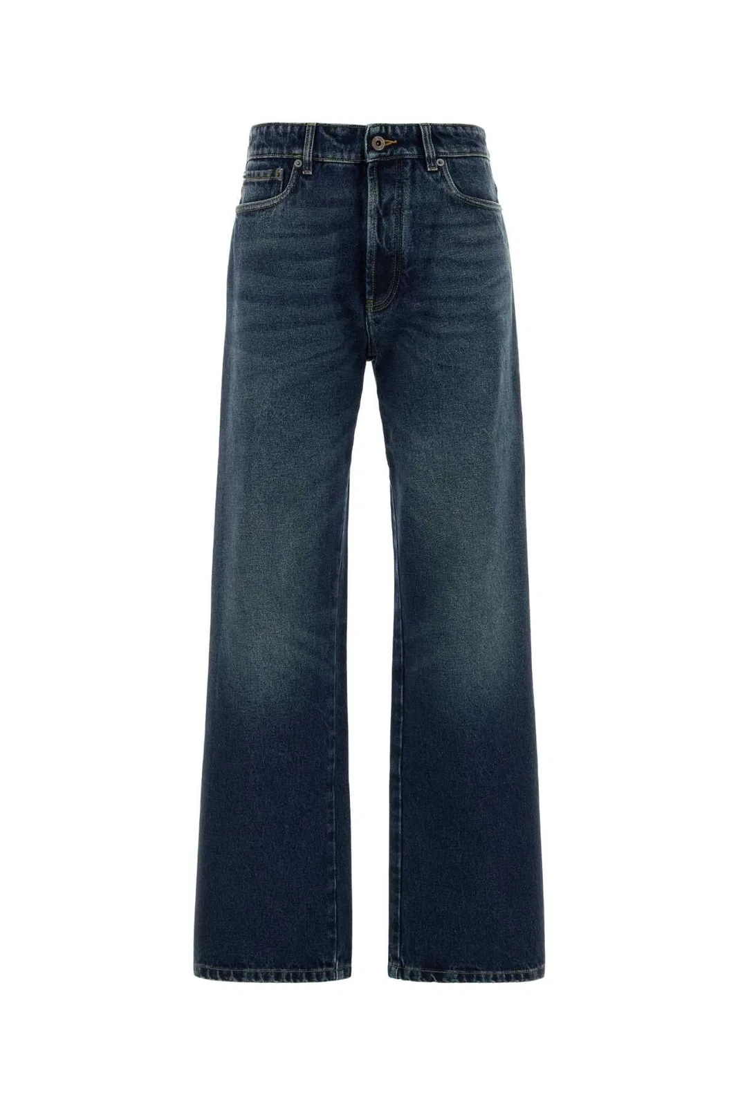 Miu Miu Five-Pocket Loose Fit Denim Jeans