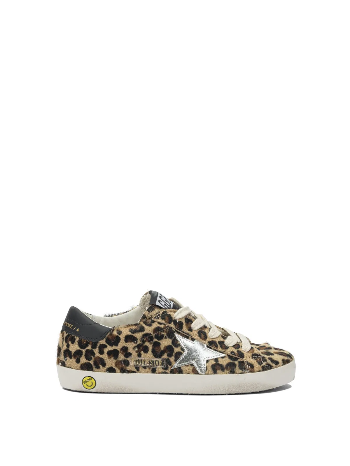 Golden Goose Kids Brown Cow Leather Kids Sneakers