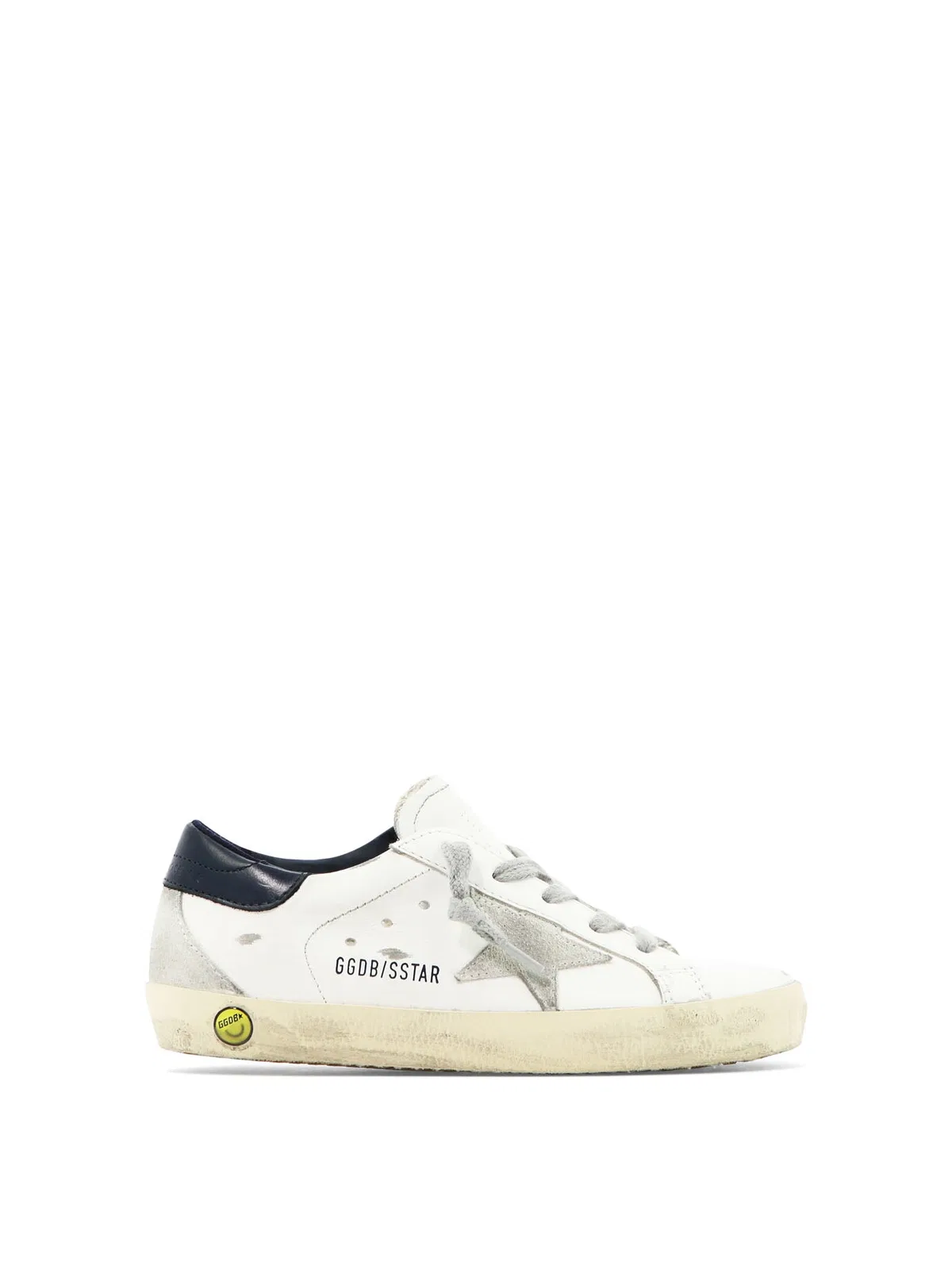 Golden Goose Kids White Cow Leather Kids Sneakers