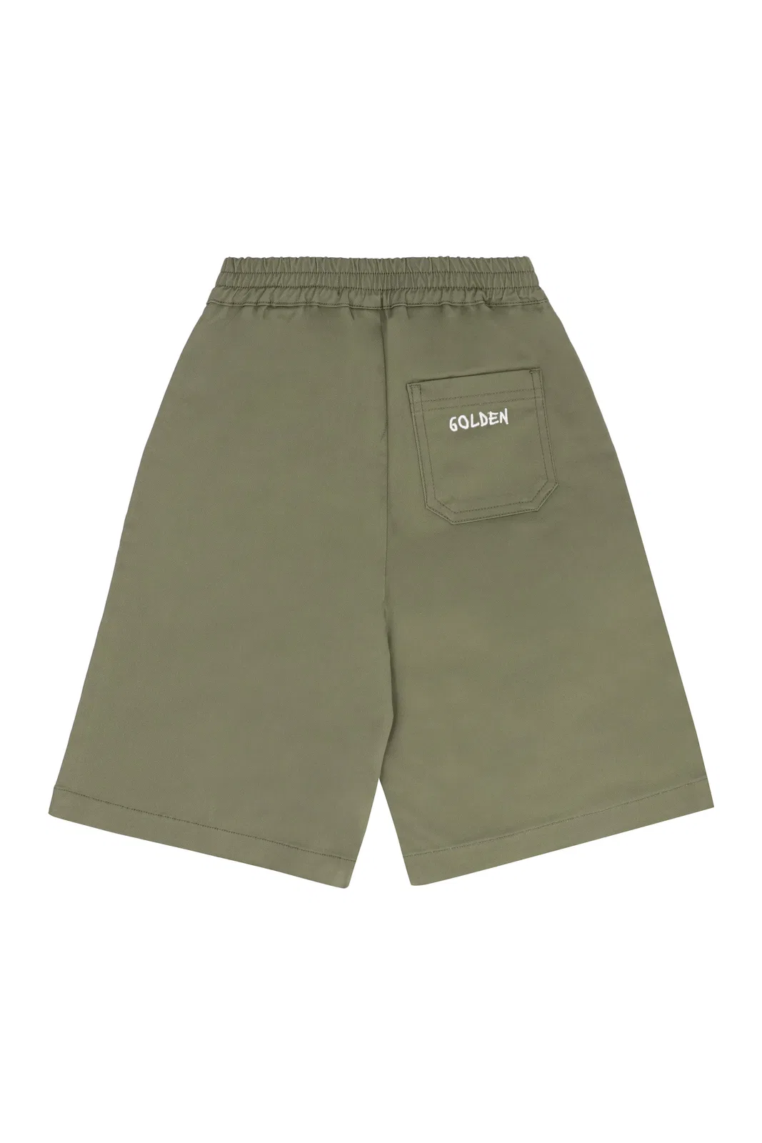 Golden Goose Kids Journey Cotton Bermuda Shorts