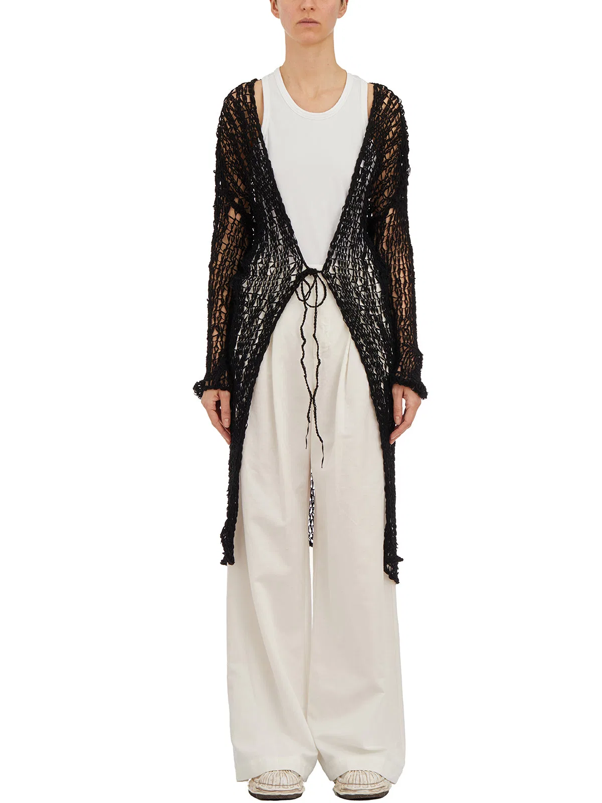 Totally.H Cardigan Lungo In Cotone