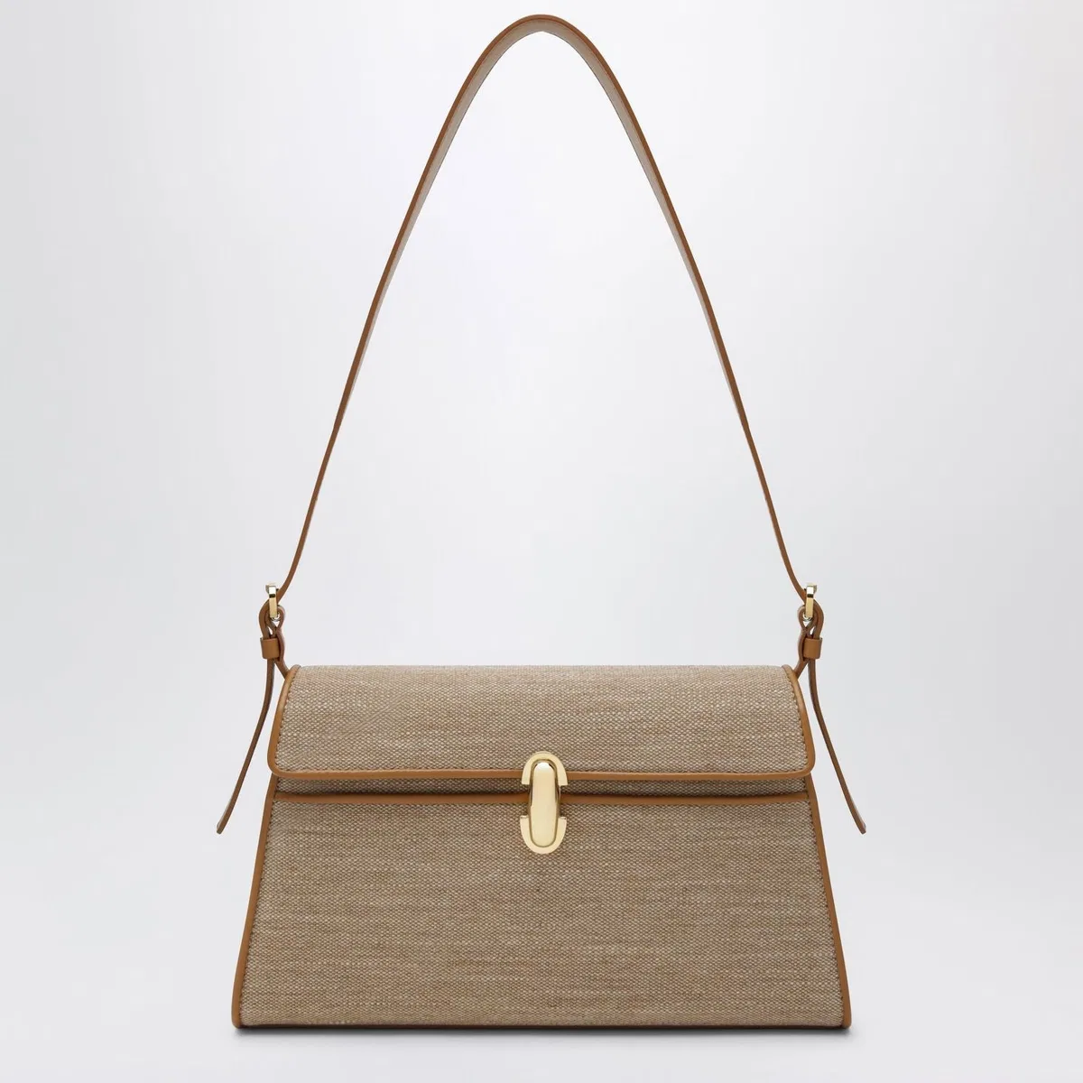 Savette Symmetry Crossbody Bag In Canvas And Lig