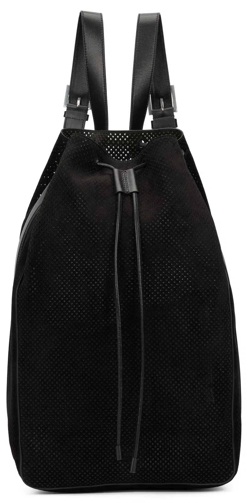 Tom Ford T-Line Backpack In Perforated Suede