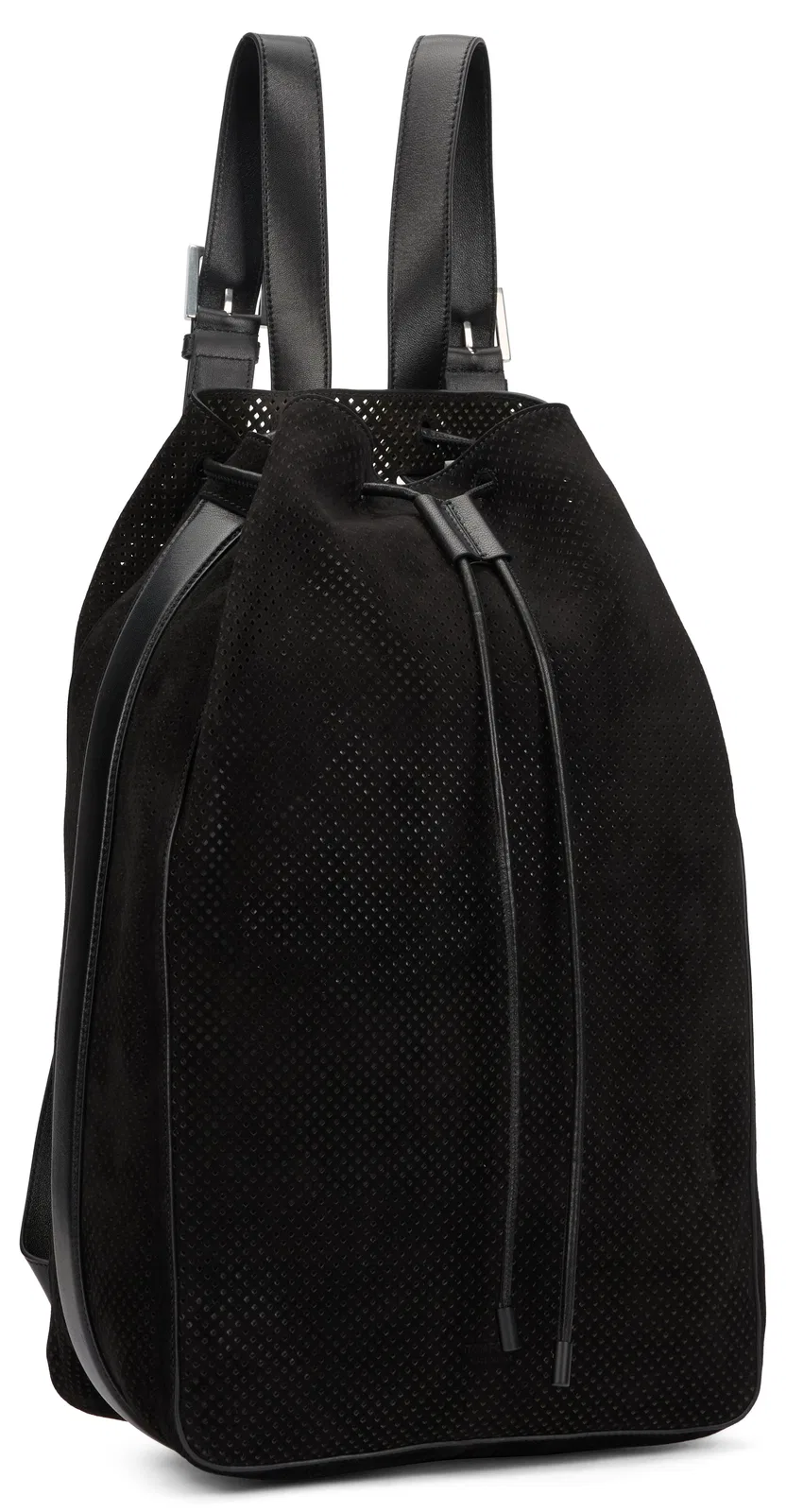 Tom Ford T-Line Backpack In Perforated Suede