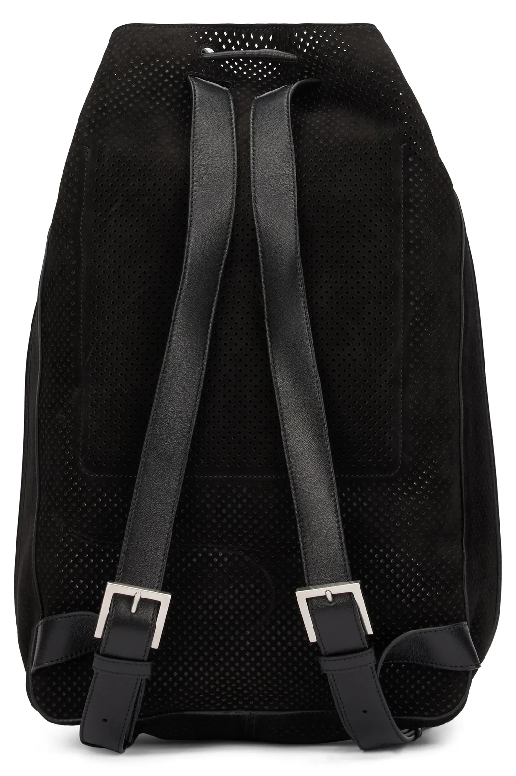Tom Ford T-Line Backpack In Perforated Suede