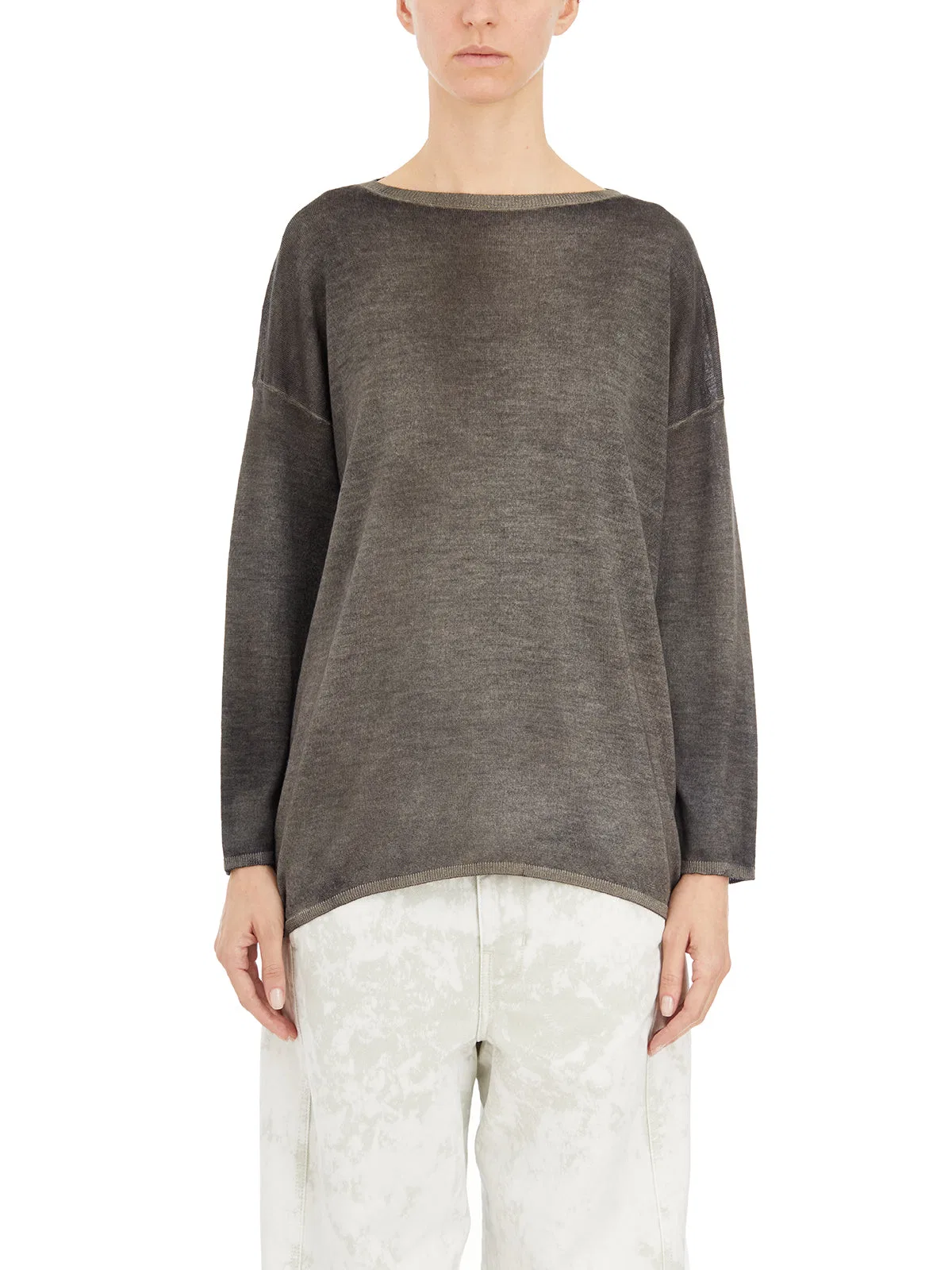 Avant Toi Maglia In Cashmere Collo A Barchetta