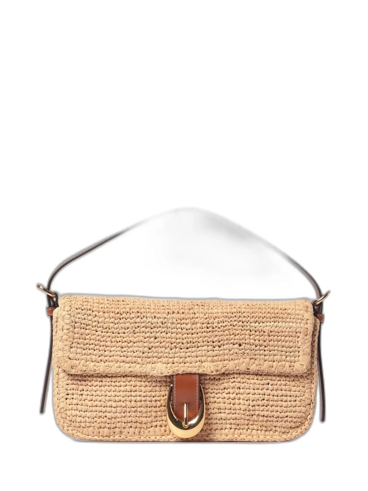 Staud Beige Natural Shoulder Bag