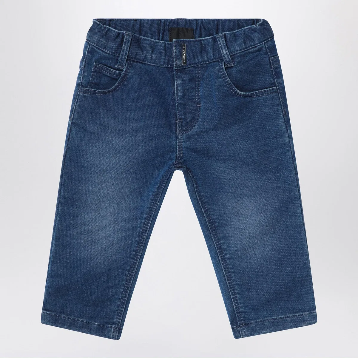 Givenchy Blue Washed-Effect Jeans