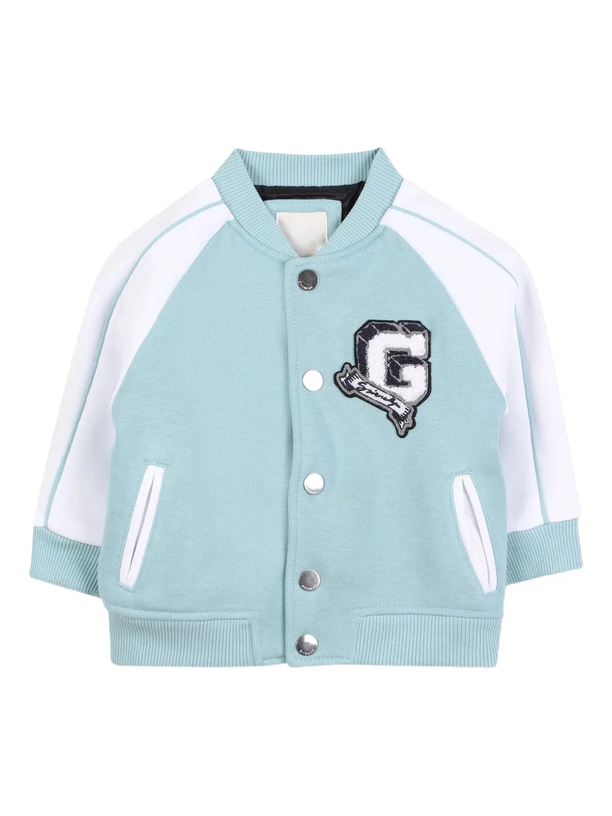 Givenchy Kids Racing Stripe Baseball Jacket