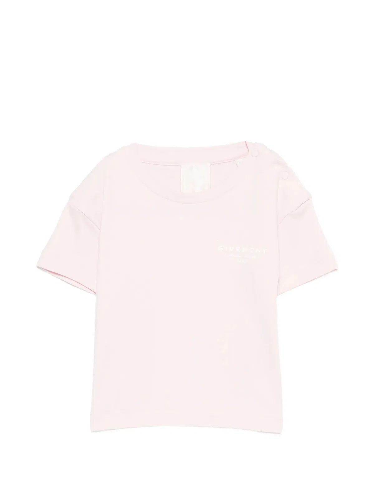 Givenchy Kids T-Shirt With Givenchy Stamp Print
