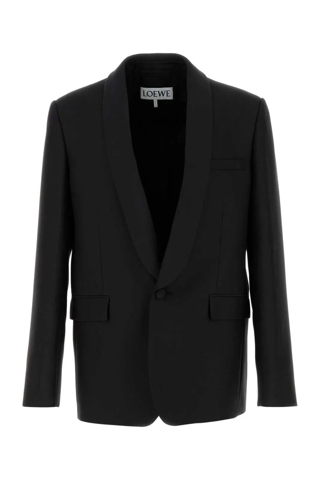 Loewe Black Wool Blend Blazer