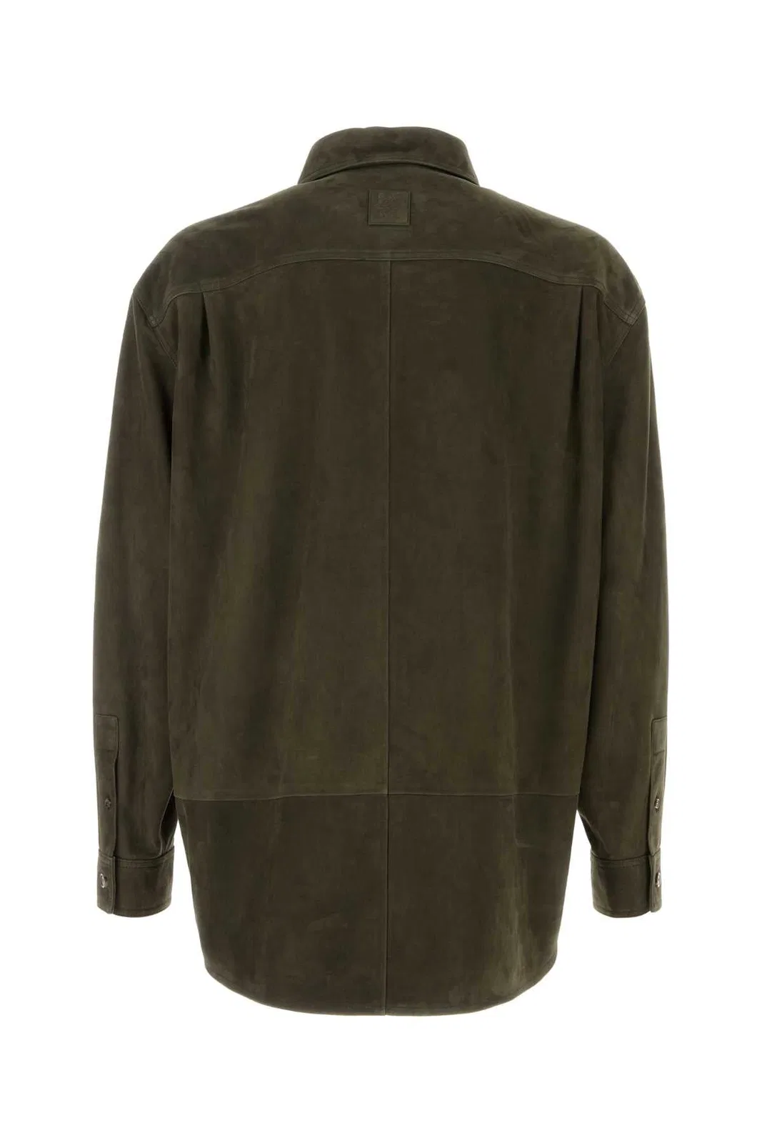 Loewe Khaki Suede Shirt