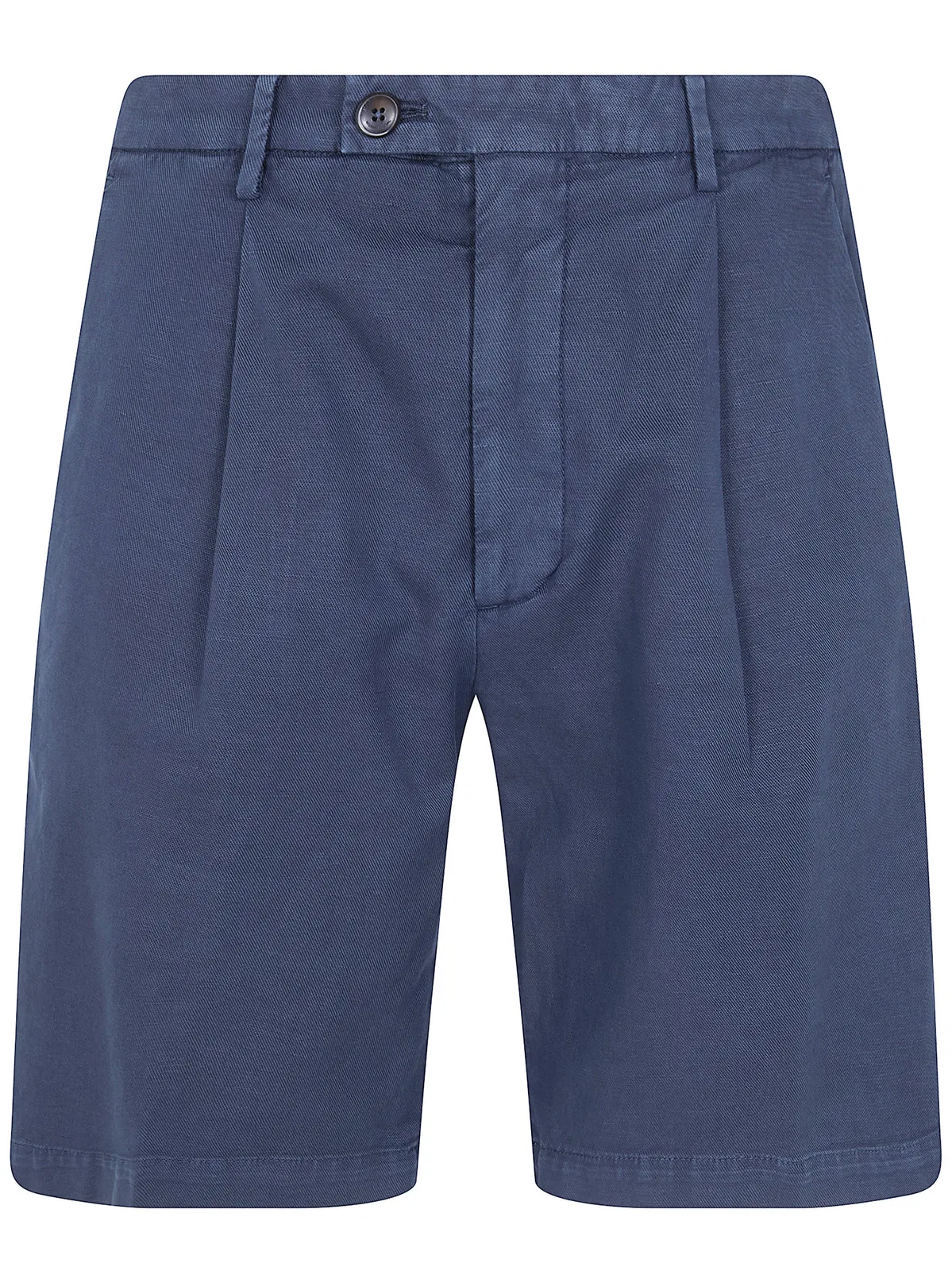 Michael Coal Cotton & Linen Bermuda Trousers
