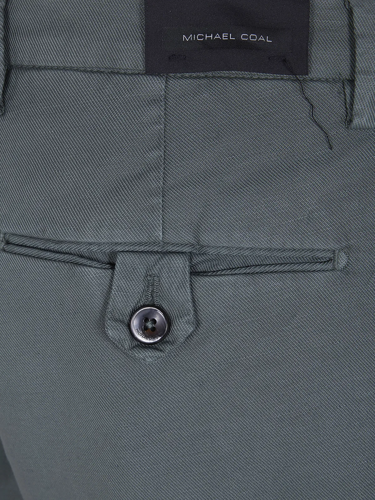 Michael Coal Cotton & Linen Bermuda Trousers
