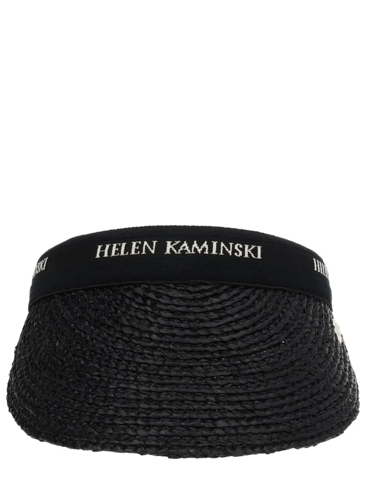 Helen Kaminski White 8 Visor Hat