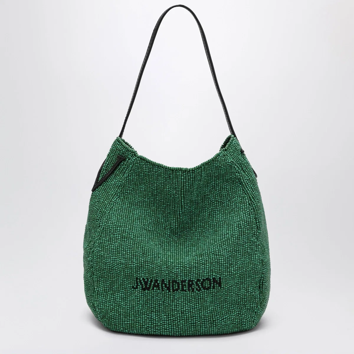 JW Anderson Small Bulb Beaded Bag In Green