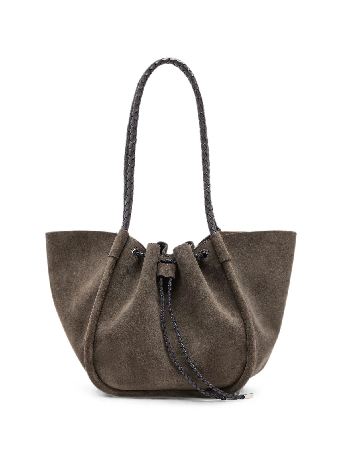 Proenza Schouler Cow Leather Polyurethane Large Ruched To