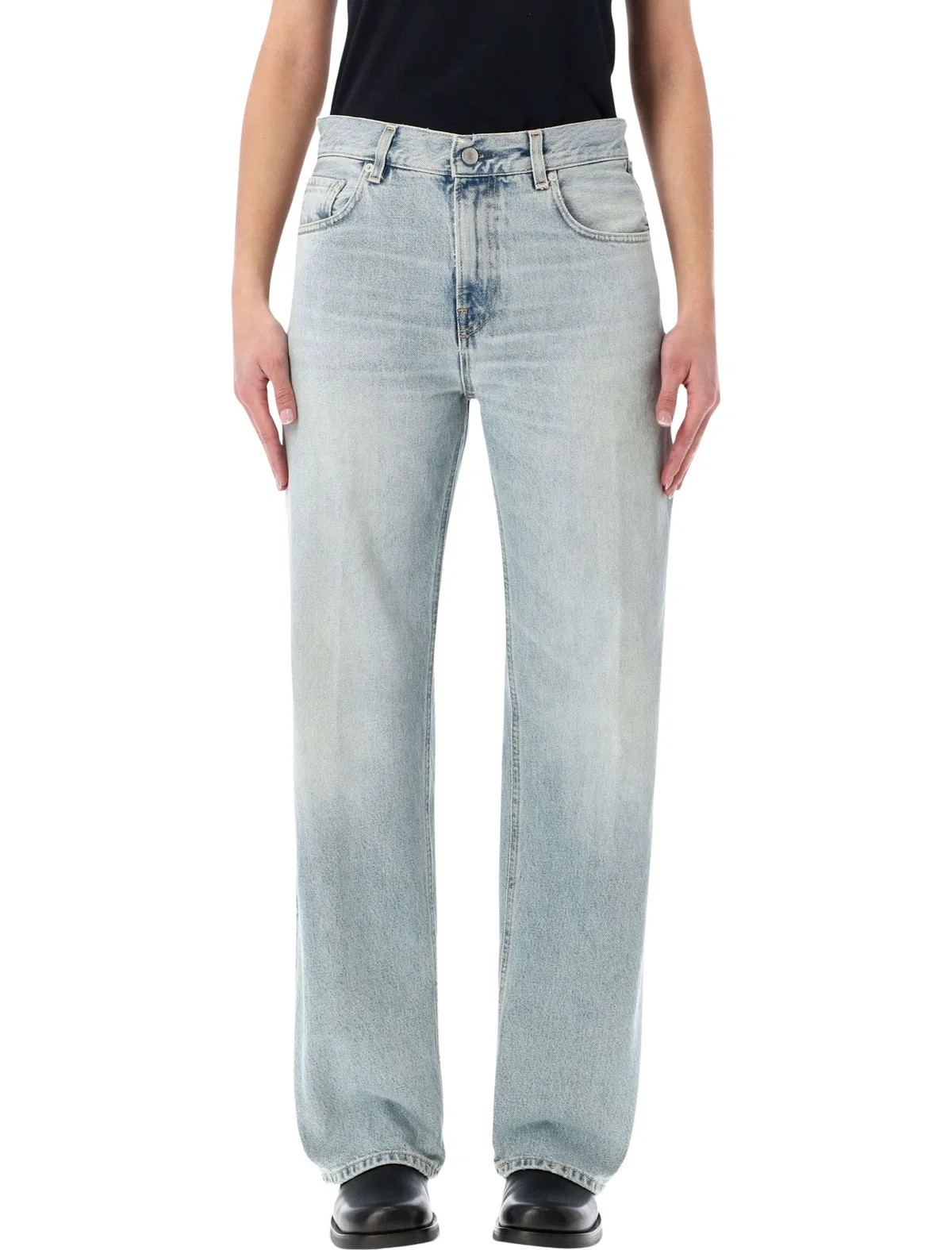 Haikure Bonnie Straight-Leg Denim Jeans