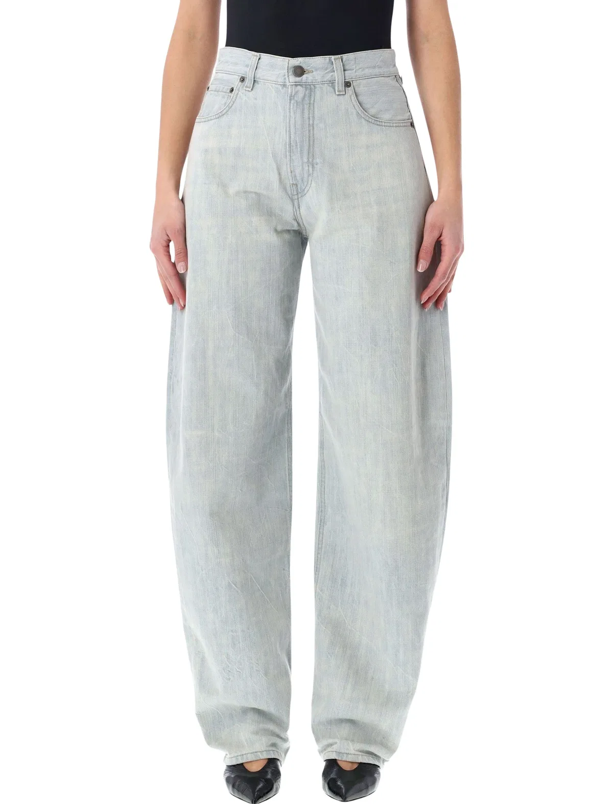 Haikure Heavenly Blue Bibi Balloon Denim Jeans