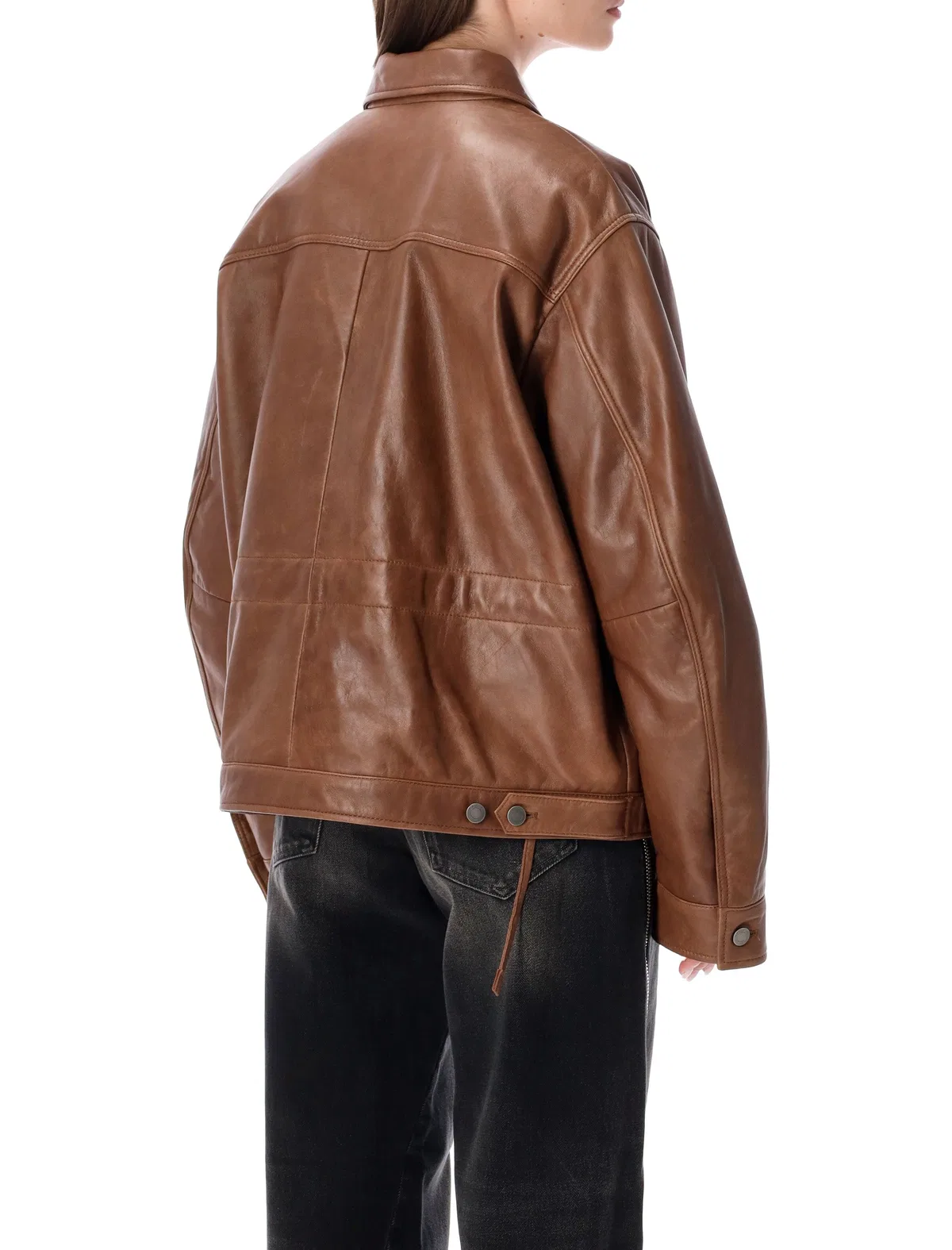 Haikure Silky Leather Jacket