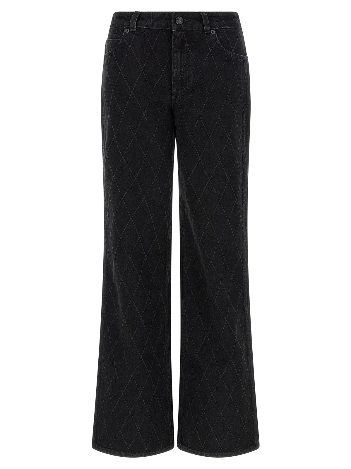 Balmain Diamond-Shaped Jeans