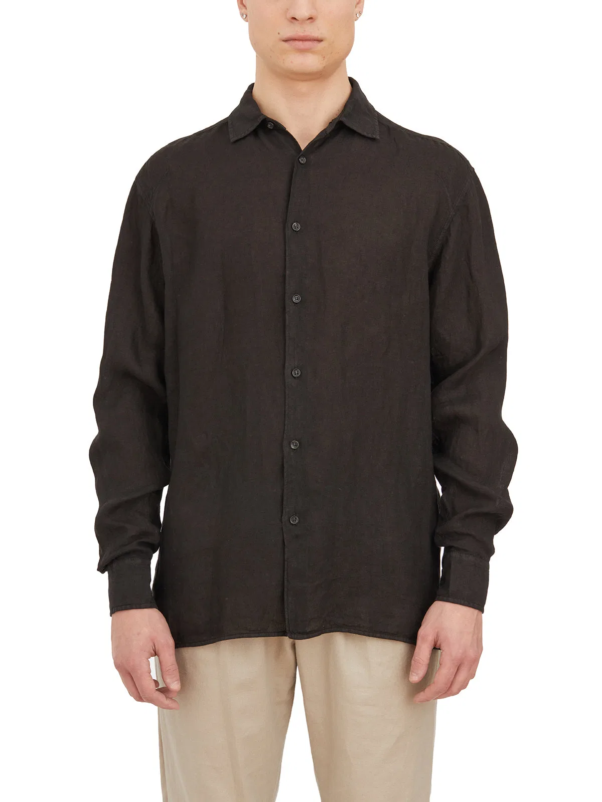 Paolo Pecora Camicia In Lino