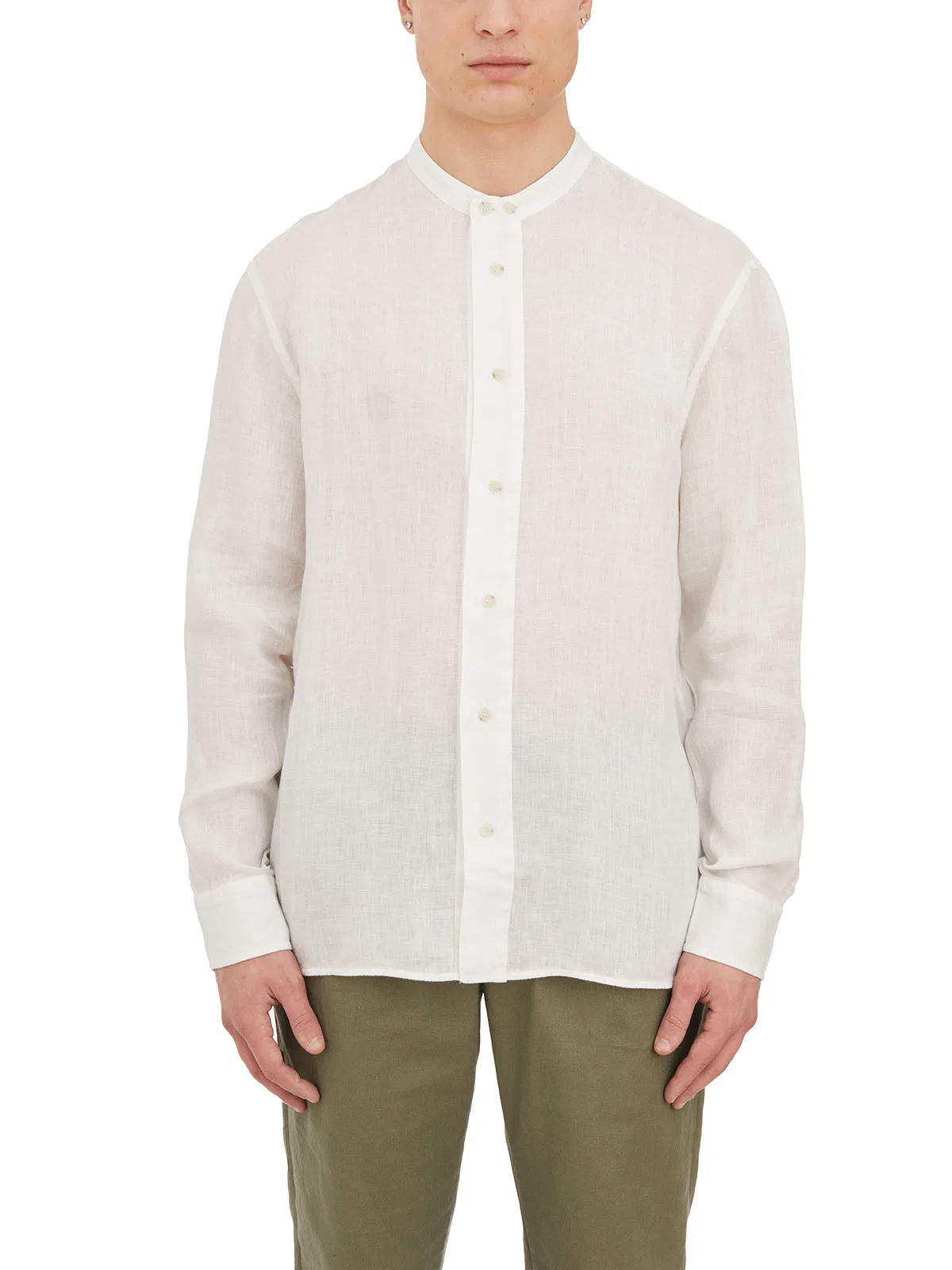 Paolo Pecora Camicia In Lino