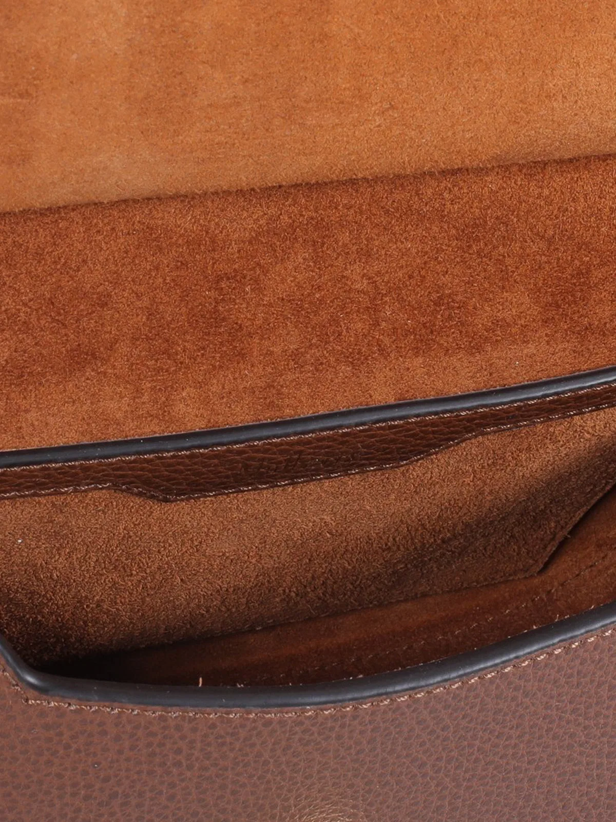 Mulberry Brown Calfskin Leather Crossbody Bag