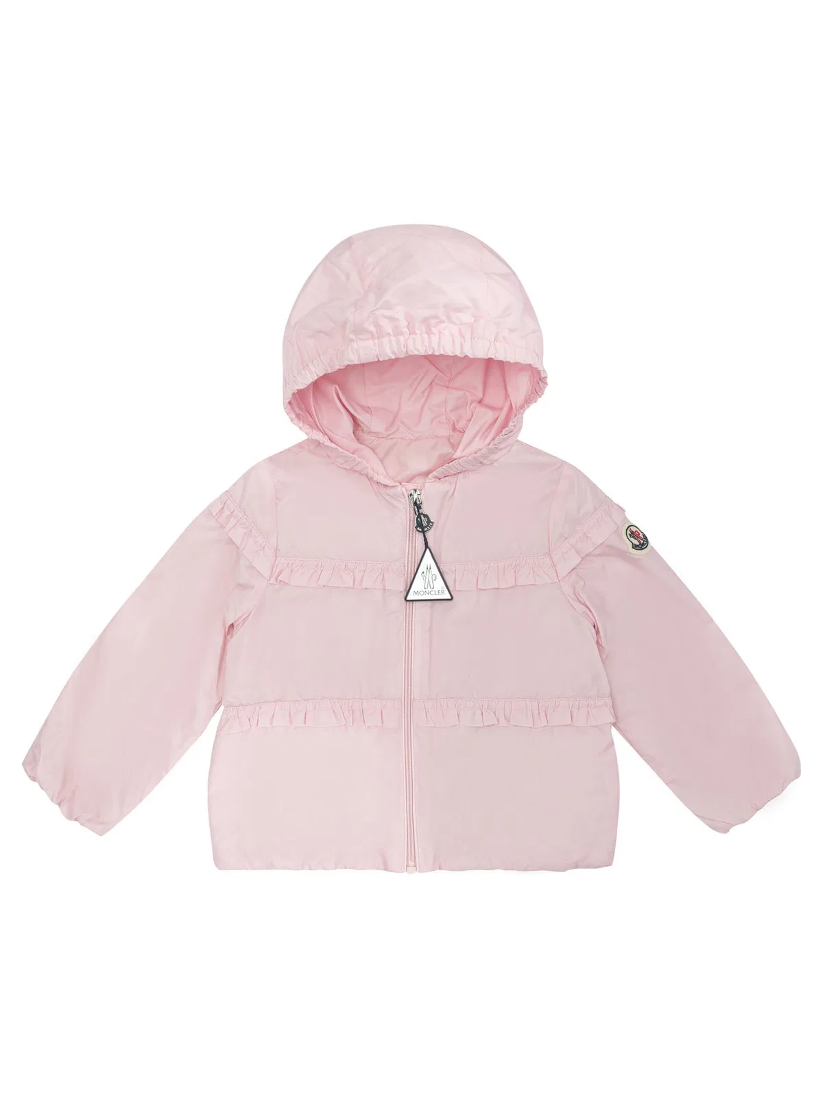 Moncler Kids Hiti Pink Polyamide Jacket
