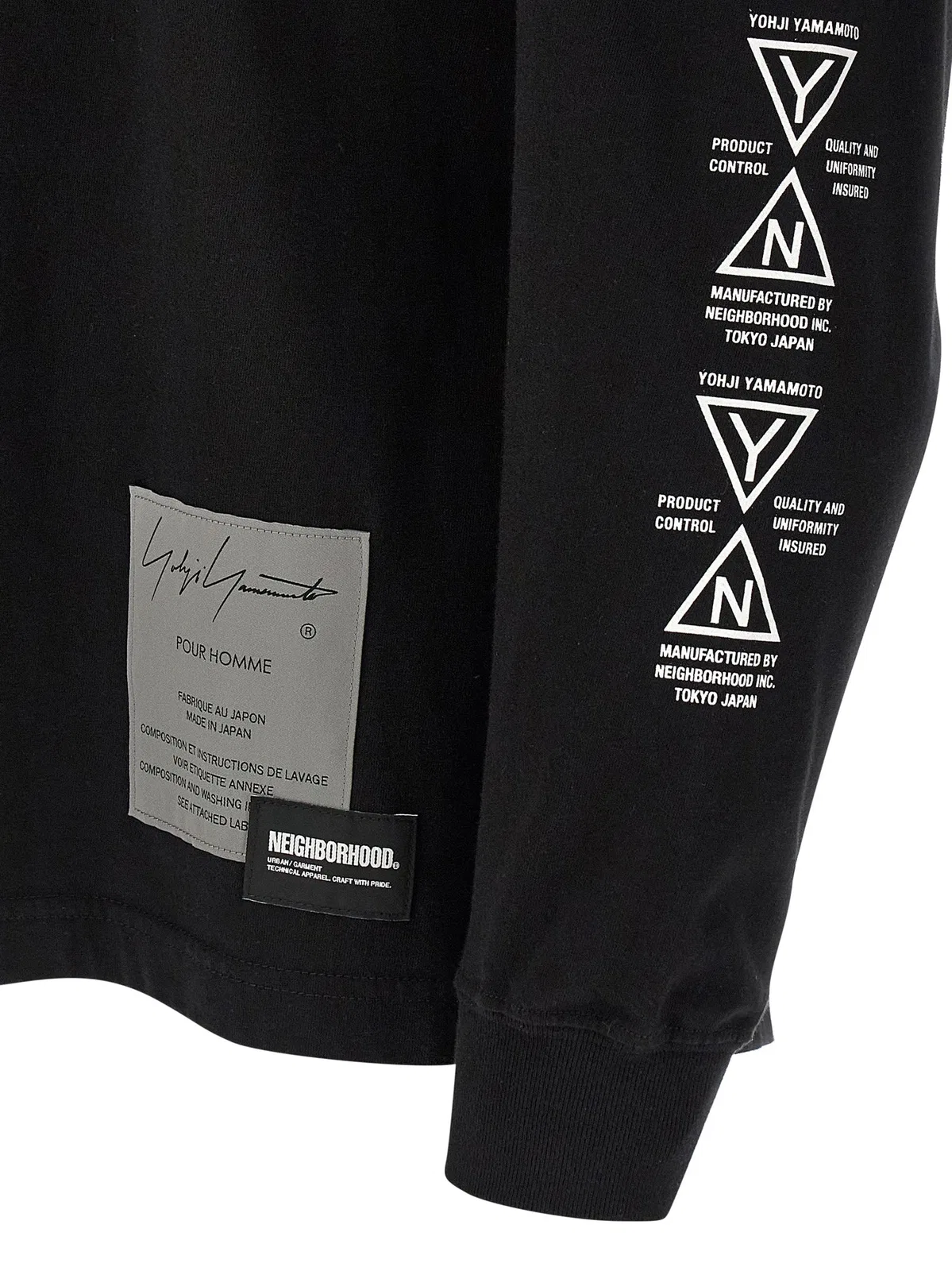 Yohji Yamamoto ร Nh 'Ls Tee' T-Shirt