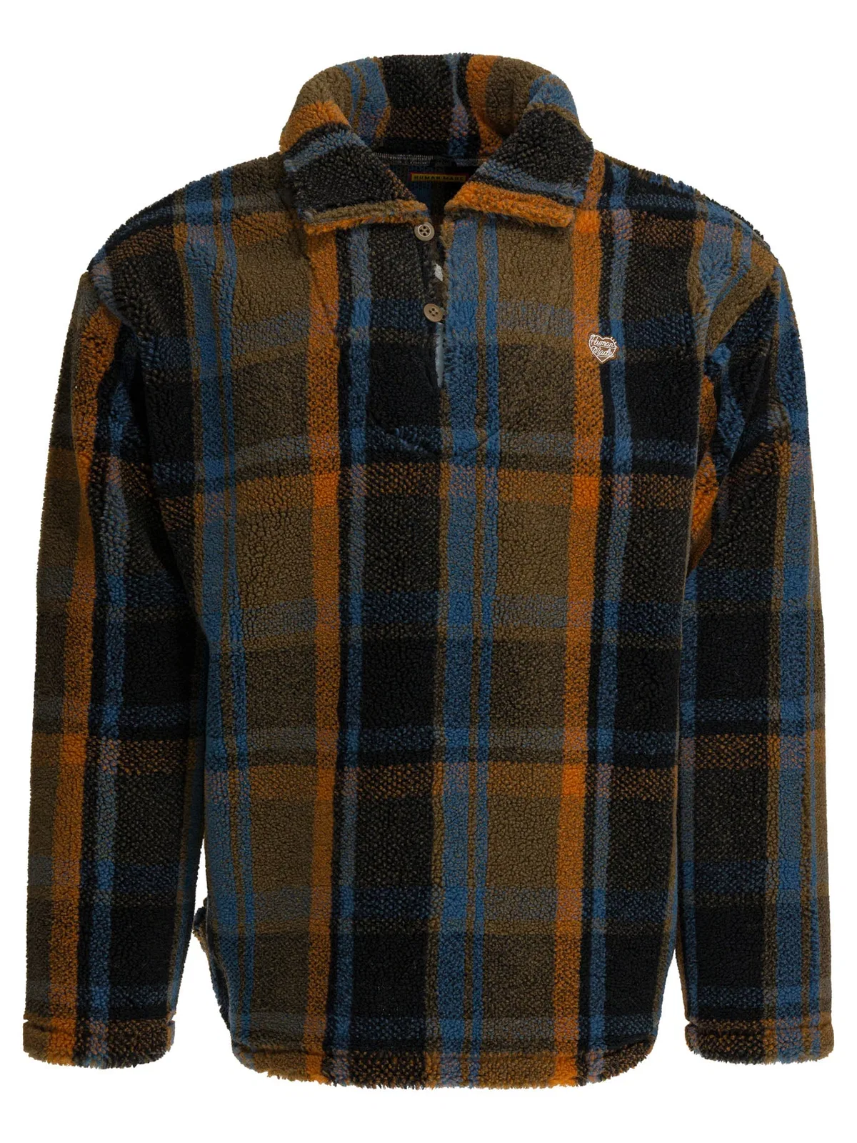 Human Made Brown Polyester Wool Knitwear