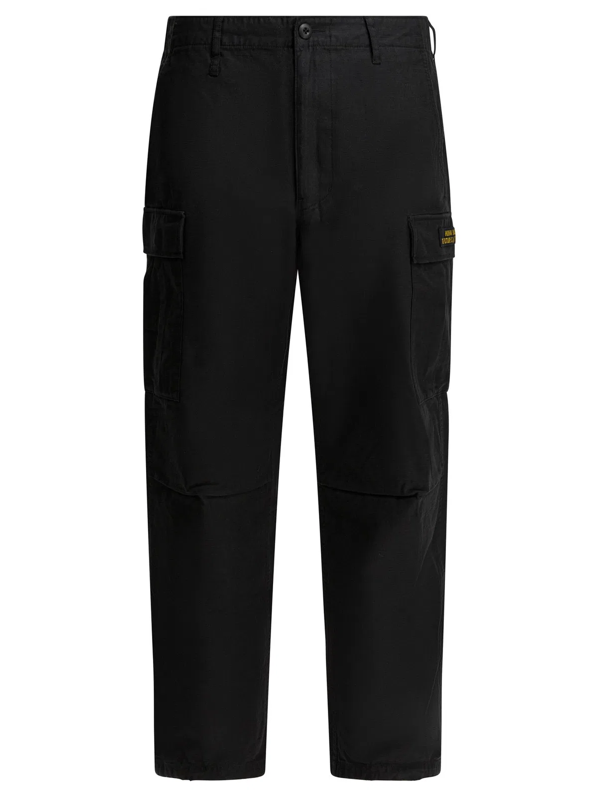 Human Made Black Cotton Trousers