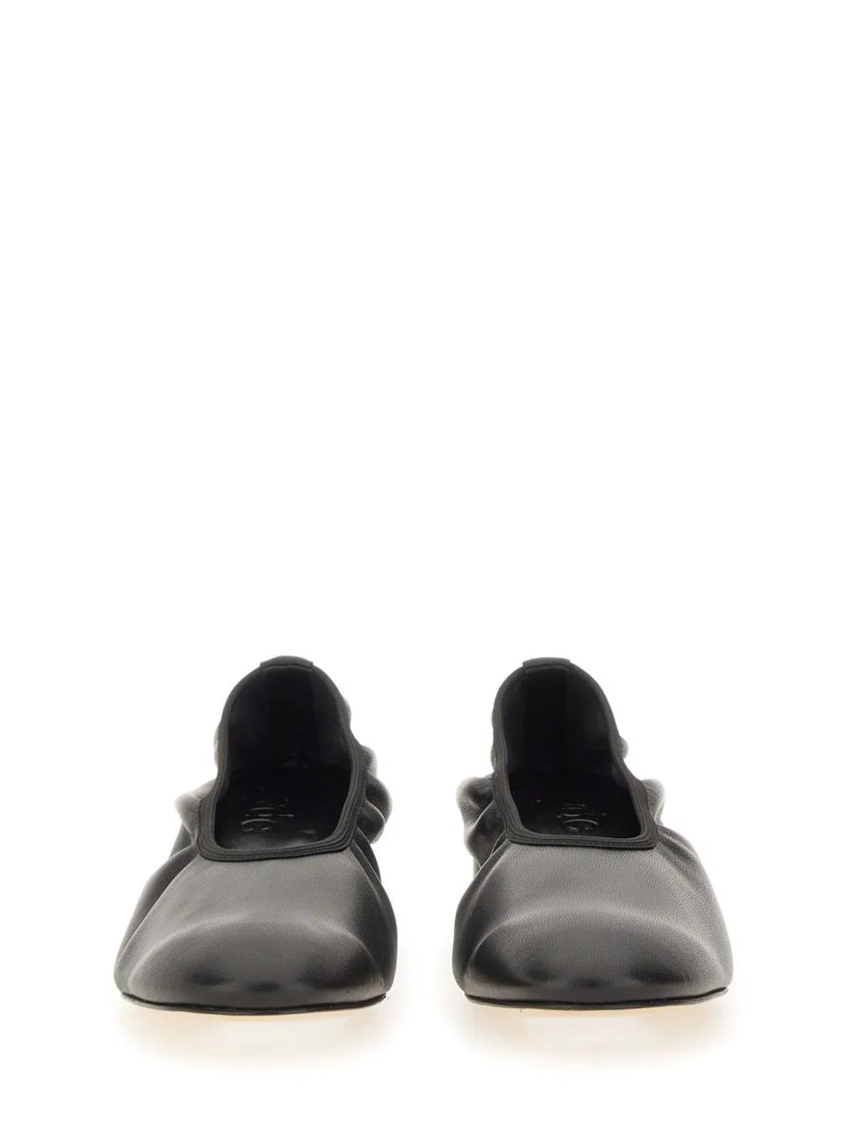 Aeyde Black Nappa Leather High Heels