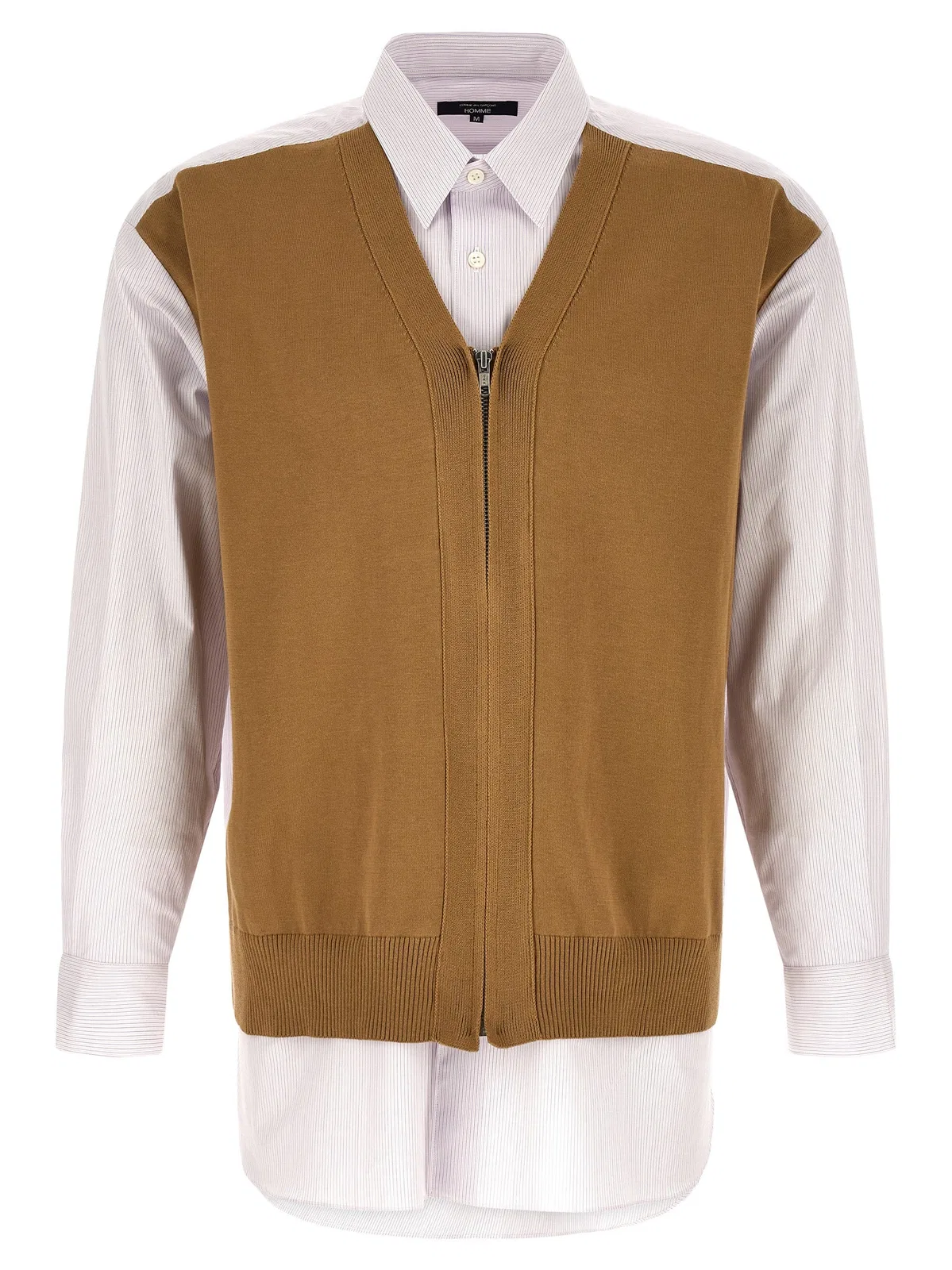 Comme des Garҫons Homme Cardigan Insert Shirt