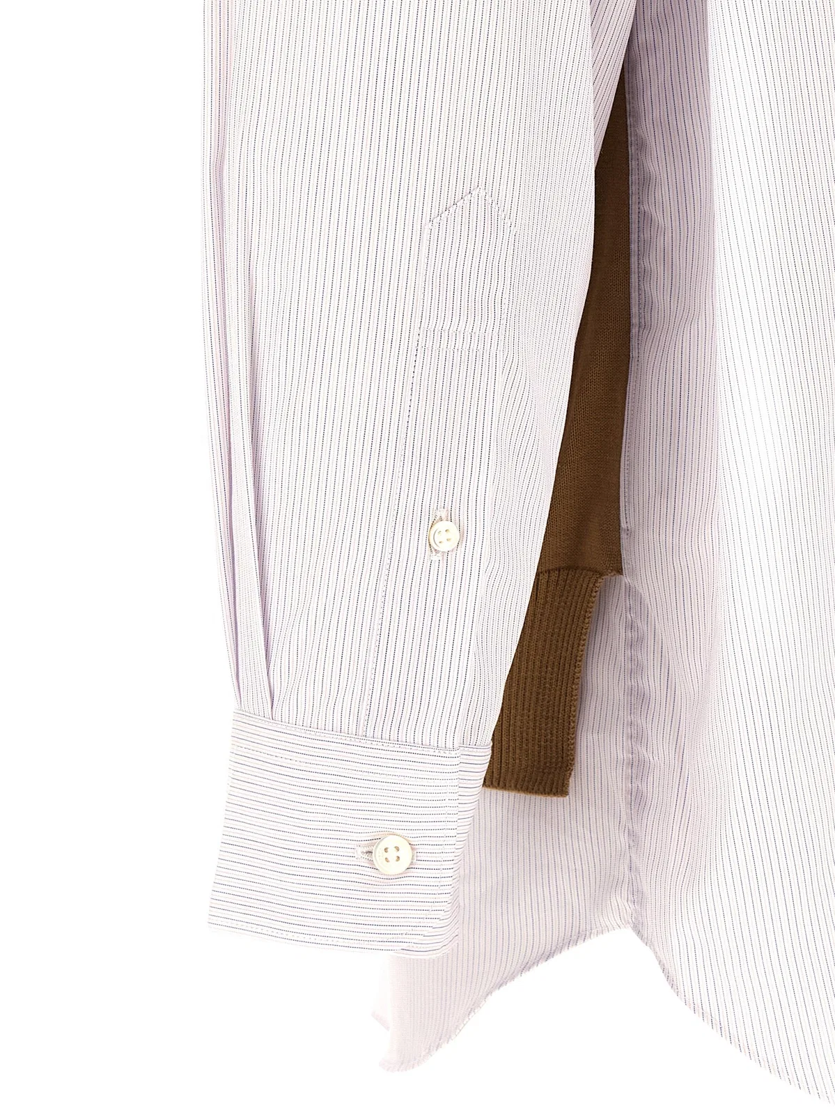 Comme des Garҫons Homme Cardigan Insert Shirt